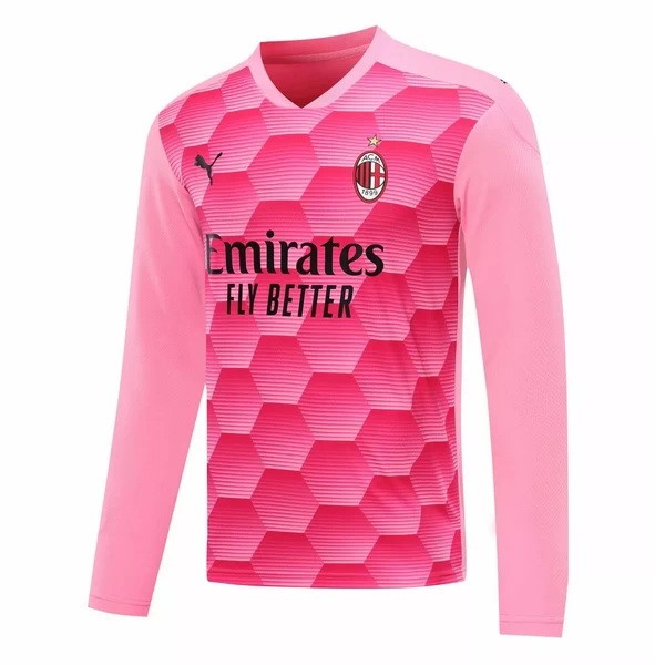 Camiseta AC Milan ML Portero 2020-21 Rosa